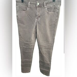 American Eagle Reddish Pink Jeggings Size 12 Short